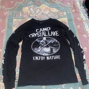Friday the 13th Jason Camp Crystal Lake long sleeve tee